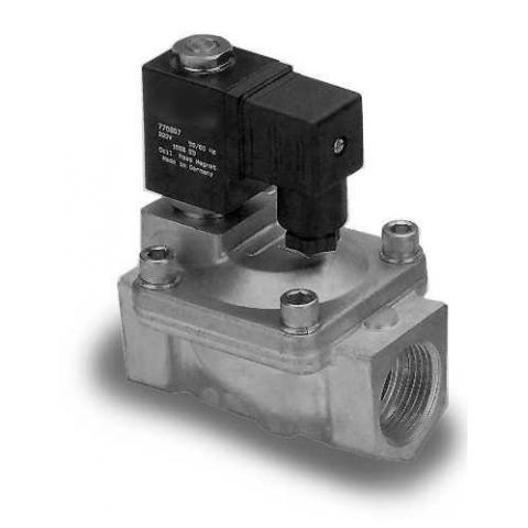 2-Way, Brass Solenoid/Pilot Acting